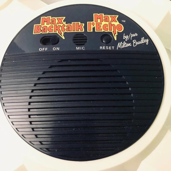 Vintage 1986 Max Backtalk Game Milton  Bradley Electronic Missing Instructions - Picture 5 of 14